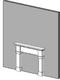 3 pc Fireplace Mantle