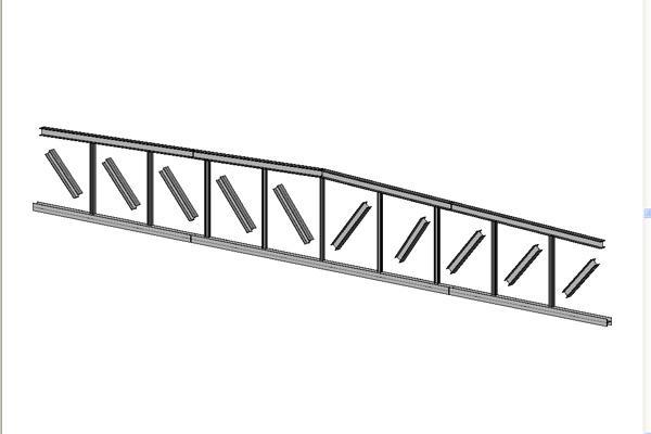 structural steel beam truss