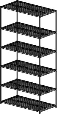 Wire Shelving Unit (Revised)