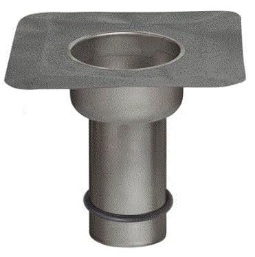 JUAL BOWL ROOF OUTLET - VERTICAL Ø110