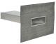 JUAL RECTANGULAR OUTLET WITH STRAIGHT FLANGE - 95x56