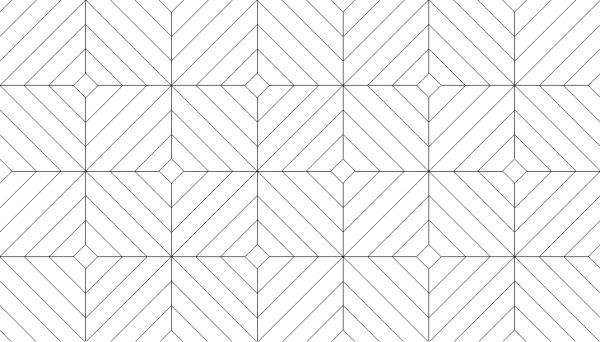 Rhombix Dove Geometric Tile Hatch Pattern