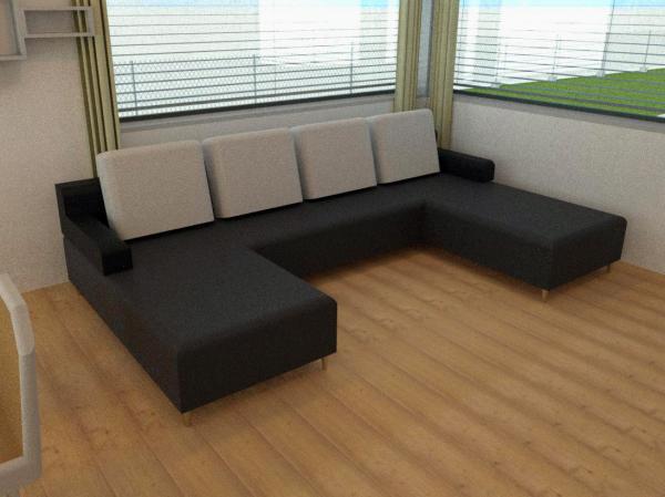 Modern Sofa 300x180 (U-Shape)