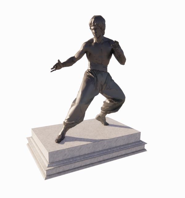 Bruce Lee Statue