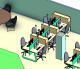 workstation for 6 people