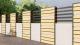 PARAMETRIC POST & DWARF WALL FENCE
