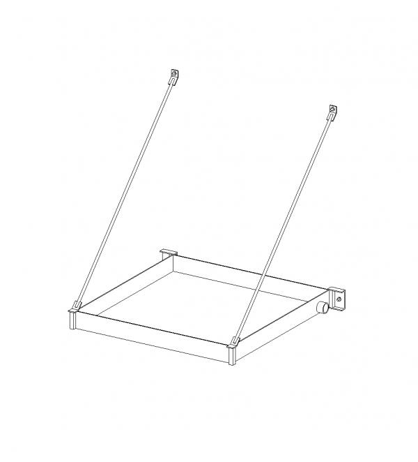 Water Heater, wall mounted platform