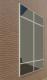 Kamals Frameless Double Hung Window