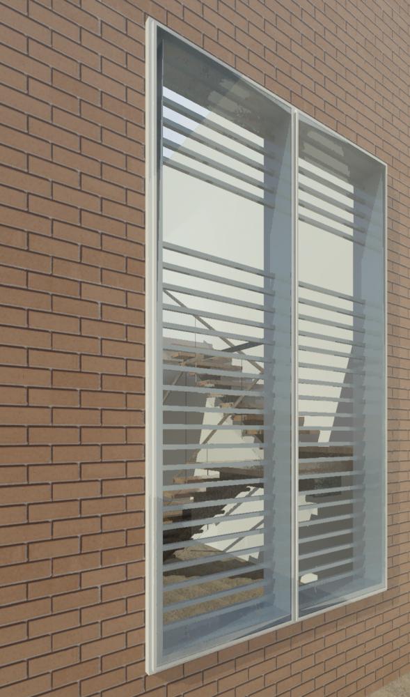 Kamals Plane Frameless Glass Window