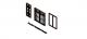 2Bay Wooden Window Frame