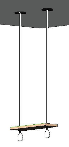 Rope Swing_Ceiling based - Parametric_Revit-2023
