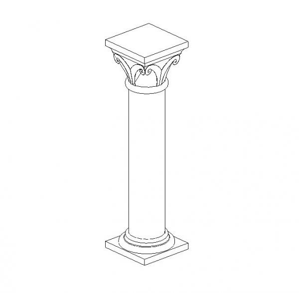 Clux Cloisters Column - Max Aguilar