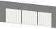 Airplane Hangar Door 3-Panel