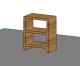 Nightstand Bookshelf