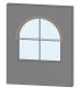 Arch window with Brick Arch