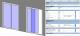 Porta de Correr 2 folhas de vidro | Sliding glass door 2 panels