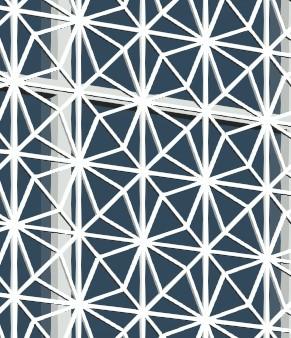 Metric Curtain Panel Pattern Based (Paramtric) Pat-21