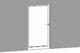 GLASS AND ALUMINIUM DOOR