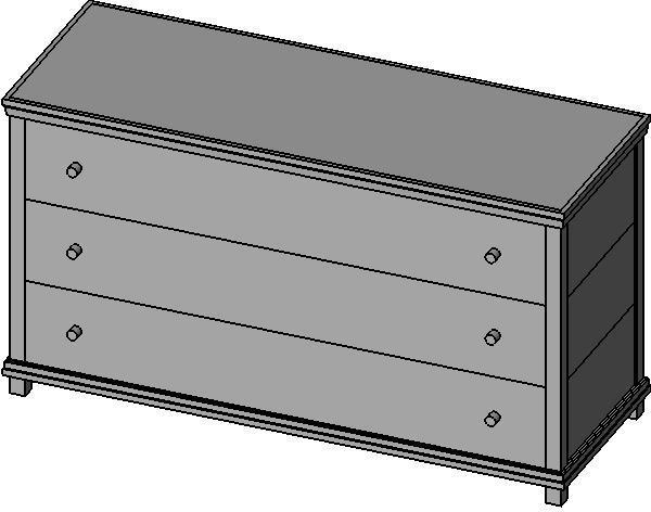 Transitional Dresser