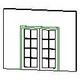 Double Door Glass