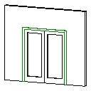 Double Door Glass