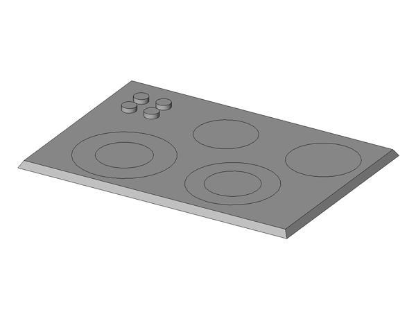 Wolf30inElec.Cooktop