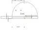 180-degree swing door