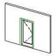 Single Door Glass