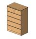 Ikea Malm 6-drawer dresser - tall