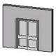 Sliding Door Panel - Closet
