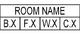 ROOM TAG WITH FINISHES