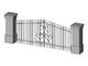 Iron double gate