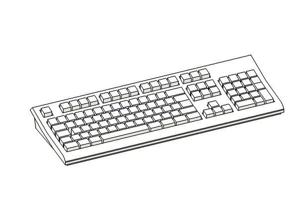 HP Keyboard (high-detailed)