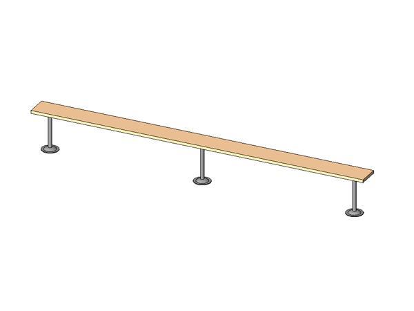 Locker Room Bench (8 - 12')