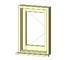 Timber single casement window