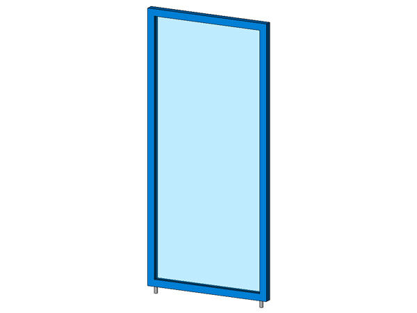 Glass Cubicle Panel