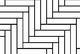 butted herringbone parquetry