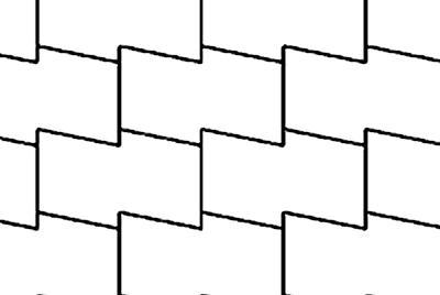 wavy pavers pattern 1