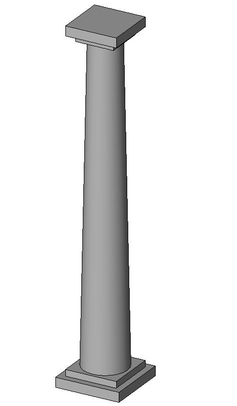 conical column