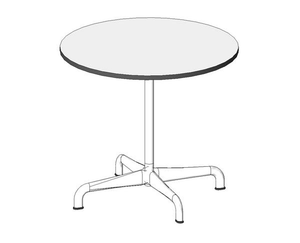 Eames Contract Table (round)