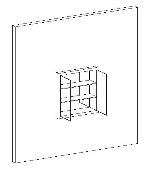 Pass thru Cabinet