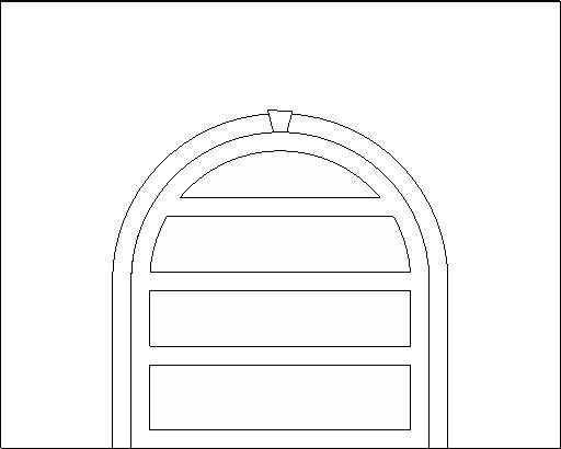 Garage Door Arched