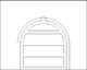Garage Door Arched