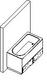 Raised Bath Tub