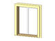 Fixed window w/ two panes