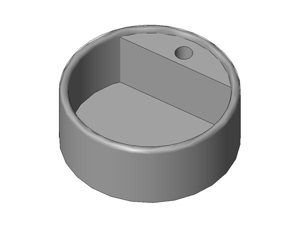 round above counter basin