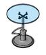 hydraulic glass table