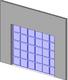 Glass Panel Garage Door