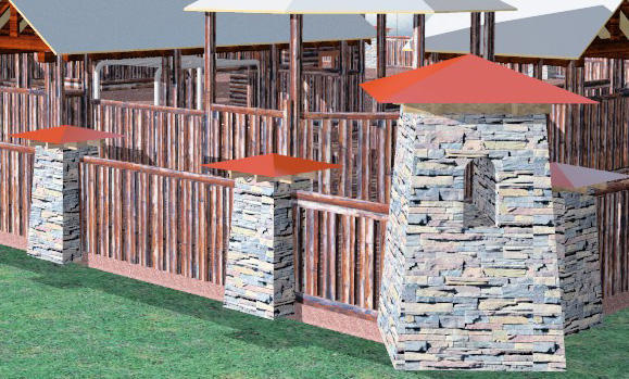Stone Post/Baluster