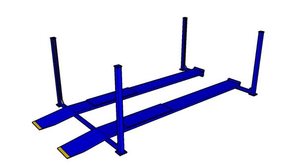 14,000lb. Four-Post Vehicle Lift